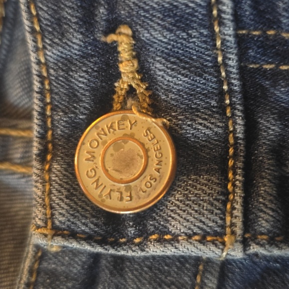 Flying Monkey Dark Blue Skinny Jeans - Picture 2 of 8